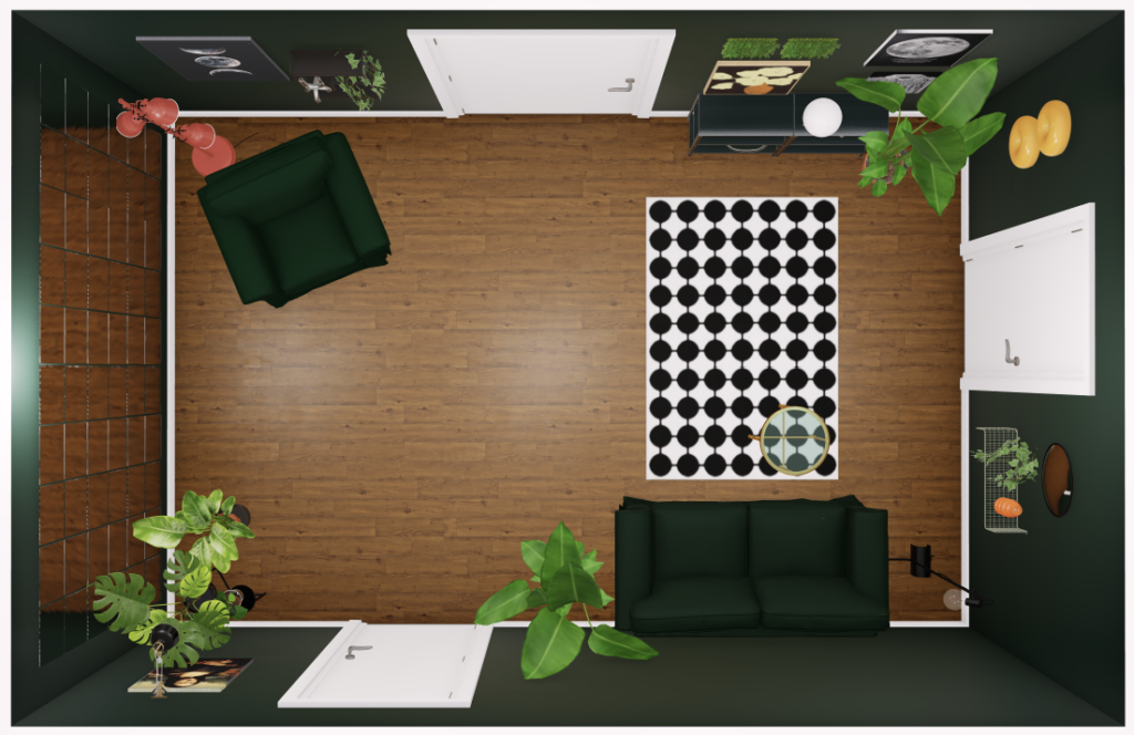 Ein (Wohn)zimmer für sich allein
